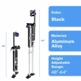 Superfastracing 940981406771 48-64inch Drywall Stilts Painters Walking Taping Finishing Ad #2