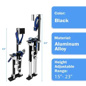 Superfastracing 940981406818 15-23 Inch Drywall Stilts Aluminum Tool Adjustable For Painters #2