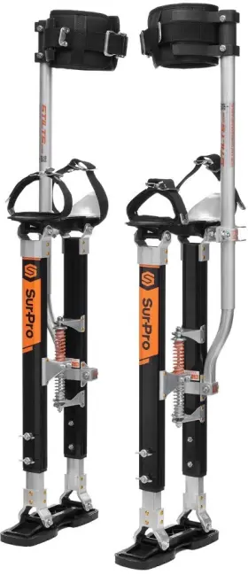 Sur Pro 810135987981 Prosurpro S1 Single Sided Magnesium 26 Inch -40 Drywall Stilts