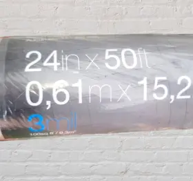 42450 Surface Shields Trimaco Cx3 Multi Self-adhering Film 3 Mil 1000sq Ft Clear Non Puncture #2