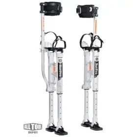 S1-a-1624 Surpro S1 Quad Lock Single Leg Support Aluminum Drywall Stilts 16-24 Inch
