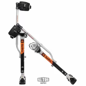 S1-m-2640 Surpro S1 Quad Lock Single Leg Support Magnesium Drywall Stilts 26-40 Inch #3