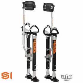 S1-m-2640 Surpro S1 Quad Lock Single Leg Support Magnesium Drywall Stilts 26-40 Inch