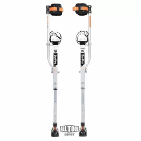 S1x-a-2640 Surpro S1x Quad Lock Single Leg Support Aluminum Drywall Stilts 26-40 Inch #2