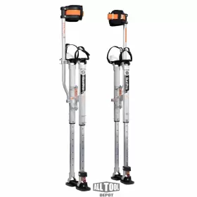 S1x-a-2640 Surpro S1x Quad Lock Single Leg Support Aluminum Drywall Stilts 26-40 Inch
