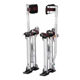 Svopes 445008242244 Adjustable Drywall Stilts 18 Inch To 30 Aluminum Tool With Protective