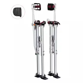 Svopes 445013959960 36 Inch -50 Adjustable Aluminum Drywall Stilts With Protective Knee Pads Dura