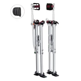 Sgbgqycys3650py9hv0-0827 Svopes 36 Inch -50 Adjustable Aluminum Drywall Stilts With Protective Knee Pads For