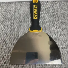 82312 Sweetdealalabama 1 X Dewalt 6 Inch Stainless Steel Hammer-end Joint Knife With Soft Grip Handle #2