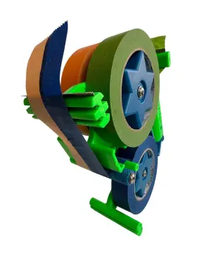 3d-kh Tapenser Double-sided Masking Tape Dispenser Painters Applicator Produces Double