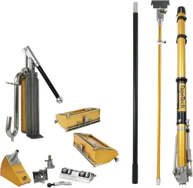 70049 Tapetech Pro Value Drywall Taping/finishing Set With Taper 10/12 Boxes All Tools