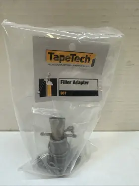 Tapetech 873876000708 Box Filler Valve Fitting For Drywall Pumps 90t - Fill Flat Boxes