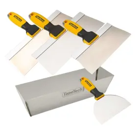 Ttttk10sstt Tapetech Pro Stainless Steel Taping Knife Set With Mud Pan #2