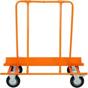 J-j-w46540329 Tatayosi Drywall Sheet Cart Panel Dolly 23.3 Inch X47.20 Steel With Brake Casters