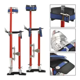 Tbapfs 695639423995 Drywall Stilts 24-40 Inch Height Adjustable Lifts Aluminum Tool For Painting - #3