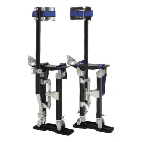 Sp0118 Tbapfs Drywall Stilts 15-23 Inch Height Adjustable Lifts Aluminum Tool For Painting