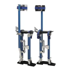 Sp0120 Tbapfs Drywall Stilts 18-30 Inch Height Adjustable Lifts Aluminum Tool For Painting