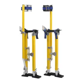 Sp0161 Tbapfs Drywall Stilts 24-40 Inch Height Adjustable Lifts Aluminum Tool For Painting