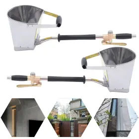 Kdl-8876 Tbvechi 2 Cement Mortar Sprayer Hopper 4 Jet Paint Wall Concrete Stucco Spray Gun Tool #3