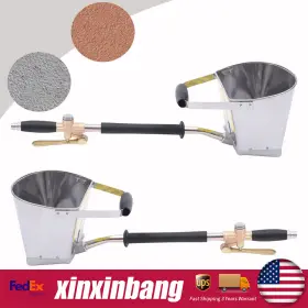 Kdl-8876 Tbvechi 2 Cement Mortar Sprayer Hopper 4 Jet Paint Wall Concrete Stucco Spray Gun Tool