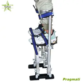 Pr3894836 Tectech Silver Adjustable 15in-23 In Drywall Stilts Tool Fit For Painters Walking Taping