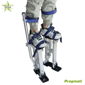 Pr3895164 Tectech 24-40 In Aluminum Stilts Drywall For Painter Taping Tool