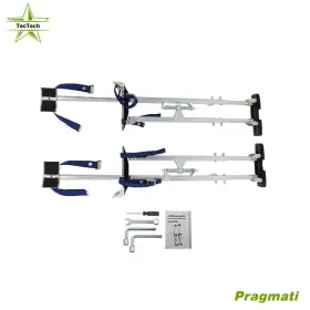 Pr5175348 Tectech 36 - 48 In Drywall Stilts Painters Walking Taping Finishing Tools Adjustable New