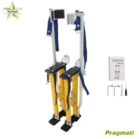 Pr5176004 Tectech Adjustable Drywall Stilts 24 Inch - 40 Aluminum Alloy Construction Tool New