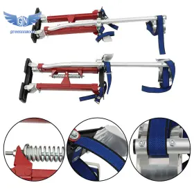 Gm1262520md Thomletha Adjustable Drywall Stilts 18 Inch -30 Aluminum Tool For Painting Painter Taping Red #2