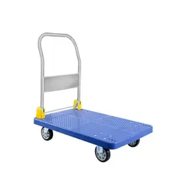 Dhs-ydw1-7858 Tidoin Steel Drywall Cart 880-lbs Load Capacity 360-degree Swivel Wheels Blue