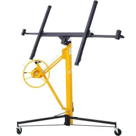 Gh-ydw4-1420 Tidoin 11ft.black And Yellow Drywall Lift Panel Hoist Jack Lifter