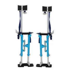 Tim-1406047-505865-unr Timunr Drywall Stilts 18-30 Inch Stilt Aluminum Alloy Adjustable Ligh