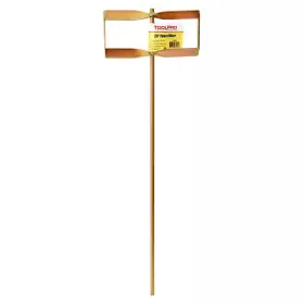 Toolpro 445032028081 28 Inch Zinc Plated Drywall Mud Mixer With Pail Saver Tip And 3/8 Hex Shaft