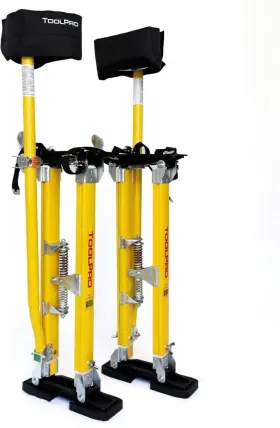 Toolpro 676308024415 Adjustable Drywall Stilts 24-40 In Magnesium