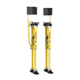 Toolpro 676308036494 Adjustable Stilts Magnesium - 36 Inch To 48 With Soft Straps