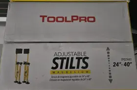Tp02441 Toolpro 24-41 Inch Adjustable Magnesium Stilts #2