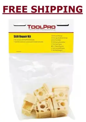Tp02457 Toolpro Replacement Sleeve Bearing Kit For Adjustable Drywall Stilts