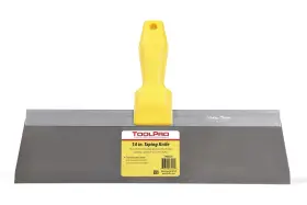 Toolpro Tp03220 14 Inch Stainless Steel Taping Knife With Textured Handle Professional Drywa