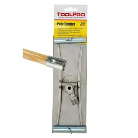 Tp04025 Toolpro 3-3/8 Inch X9-3/8 Swivel Head Drywall Pole Sanderw/48 Wood Handle