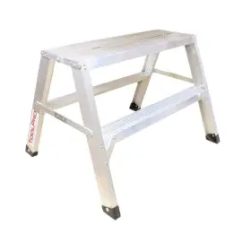 2ft.aluminum Toolpro Tp20322 Flat-top Sawhorse Ladderw/300 Lb. Capacity