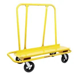 Tp88300 Toolpro Drywall Cart Metal Material With 2 Swiveling Casters 3000lb. Load Capacity