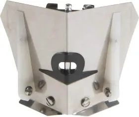 Tools 711181802610 Combo Drywall Corner Flusher With Creaser Wheel 2.5 Inch