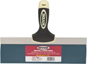 Tools Inc 744110969962 Pro Project Blue Steel Taping Knife 9.3 Inch H X 12 W L