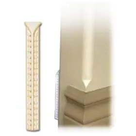 Tuffy Squarz-it 053722621886 20-pack Drywall Bullnose 5-inches Long Trim To Length