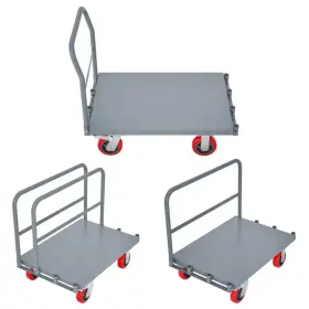 Tunearary 445016556517 Steel Panel Heavy Duty Dolly Cart For Moving Sheetrock Drywall 2000 Lbs. Load