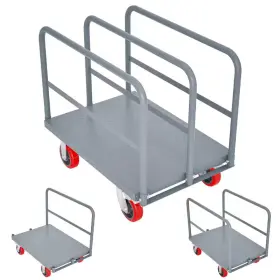 Tunearary 445030860874 Steel Panel Heavy Duty Dolly Cart For Moving Sheetrock Drywall 2000 Lbs. Load