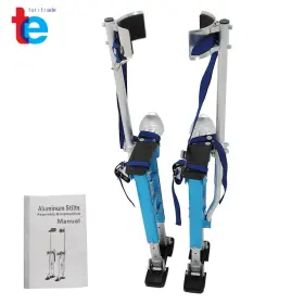 Tr63120 Turitrade 18 To 30-inch Aluminum Stilt Tool For Adults - Putting Up Drywall Wallpaper