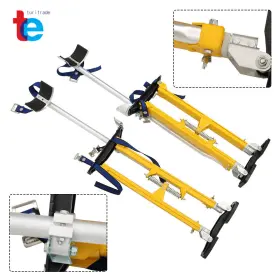 Tr63122 Turitrade 24 Inch -40 Drywall Stilt Adjustable Aluminum Tool For Painting Taping Yellow #3