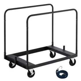 Tt01 Uimoso Heavy-duty Drywall Cart With 1800 Lbs Capacity And Steel Frame