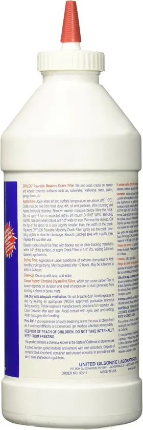 4311-4719 United Gilsonite 30512 Pourable Masonry Crack Filler Grays #2